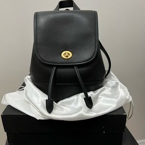 Coach Turnlock Backpack